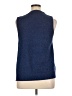 Unbranded 100% Polyester Blue Sweater Vest Size 0X (estimated) - photo 2