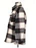 H&M 100% Polyester Plaid Brown Coat Size XS - photo 5