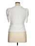 Shein White Sleeveless T-Shirt Size 0X - photo 2