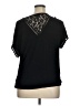 Jeans By Buffalo Black Short Sleeve Top Size XL - photo 2