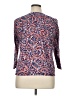 Ruby Rd. Blue 3/4 Sleeve Blouse Size XL - photo 2
