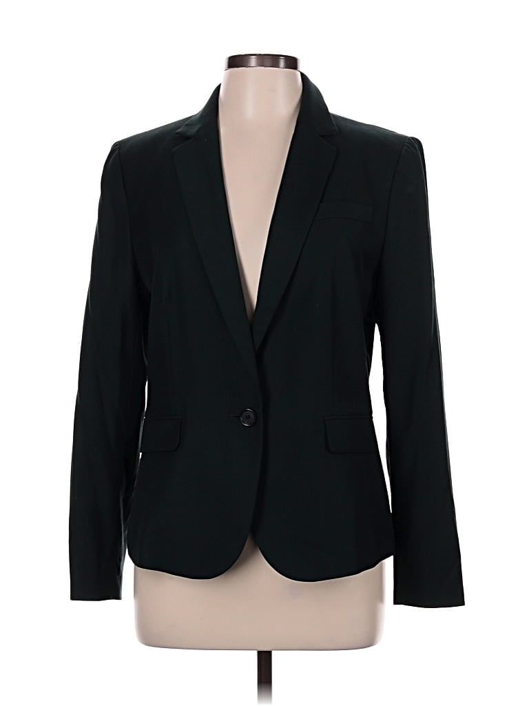 Pre-owned Ann Taylor Blazer Jacket In Black