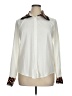 Unbranded Animal Print Ivory Long Sleeve Blouse Size XL - photo 1