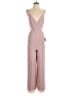 Lulus 100% Polyester Solid Pink Jumpsuit Size XS - photo 1