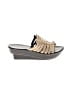 Donald J Pliner Gold Tan Wedges Size 7 (narrow) - photo 1