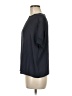 Vince. 100% Triacetate Black Short Sleeve Top Size M - photo 5