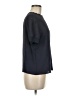 Vince. 100% Triacetate Black Short Sleeve Top Size M - photo 4