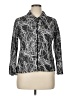 Joseph Ribkoff Graphic Black Jacket Size 1X (estimated) - photo 1