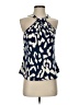 Shein Blue Sleeveless Blouse Size 4 - photo 1