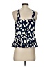 Shein Blue Sleeveless Blouse Size 4 - photo 2