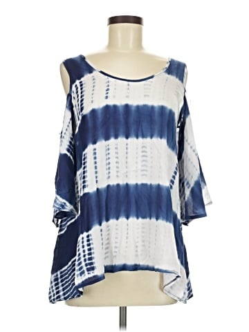 Papillon 3/4 Sleeve Blouse (view 1)