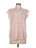 Gap Outlet Pink Sleeveless Blouse Size L - photo 1