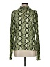 St. John Green Long Sleeve Blouse Size L (estimated) - photo 1
