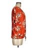 Lavish Orange Short Sleeve Blouse Size M - photo 4