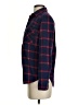J.Crew 100% Cotton Plaid Red Blue Long Sleeve Button-Down Shirt Size 0 - photo 5