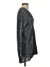 DKNYC 100% Polyester Gray Silver Casual Dress Size XS - photo 4