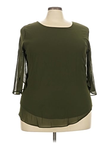 Acevog 3/4 Sleeve Blouse (view 1)