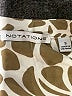Notations Animal Print Tan 3/4 Sleeve Blouse Size S - photo 7