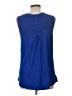Merona 100% Rayon Blue Sleeveless Blouse Size L - photo 2