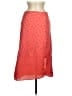 Privacy Please Polka Dots Orange Casual Skirt Size M - photo 1