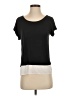 The Limited Outlet 100% Rayon Black Short Sleeve Top Size XS - photo 1