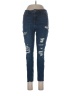 Old Navy Solid Blue Jeans Size 10 - photo 1