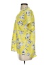 CAbi 100% Polyester Yellow Short Sleeve Blouse Size S - photo 5