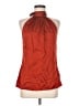 Ramy Brook Red Burgundy Sleeveless Silk Top Size M - photo 1