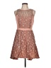 Sugar Lips Pink Brown Cocktail Dress Size L (estimated) - photo 1
