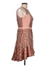 Sugar Lips Pink Brown Cocktail Dress Size L (estimated) - photo 4