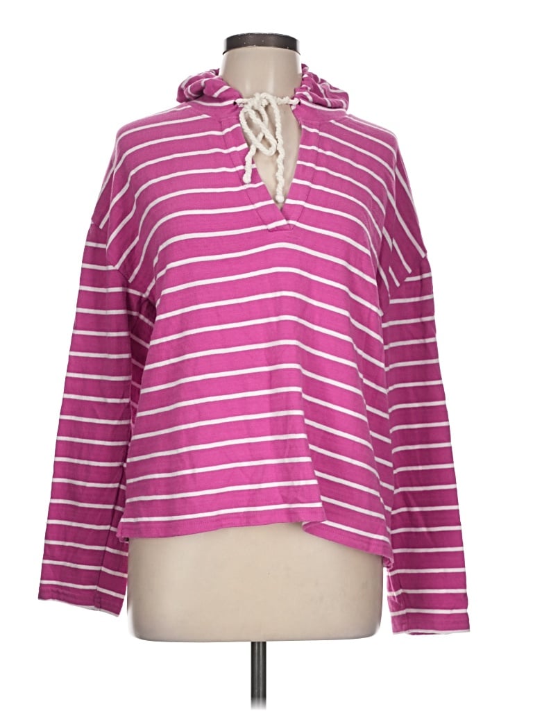 Pre-owned Papermoon Long Sleeve Top Green Cowl Neck Tops
