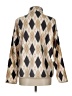 Basic Editions 100% Polyester Argyle Gold Windbreaker Size L - photo 2