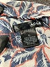 Aqua 100% Rayon Paisley Blue Romper Size L - photo 3