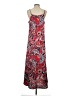 Element 100% Polyester Paisley Red Casual Dress Size S - photo 2