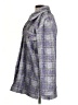 Hutch 100% Polyester Tweed Purple Coat Size XS - photo 5