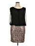 Calvin Klein 100% Polyester Black Cocktail Dress Size 14 - photo 1