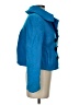 INC International Concepts 100% Cotton Blue Jacket Size S - photo 4