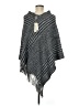 Charlie Paige Gray Poncho One size - photo 2