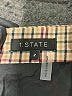 1.State Plaid Brown Casual Skirt Size 2 - photo 4