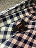 J.Crew Checkered-gingham Blue Long Sleeve Button-Down Shirt Size 6 - photo 7