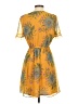 Madewell 100% Polyester Tropical Yellow Casual Dress Size 2 - photo 2