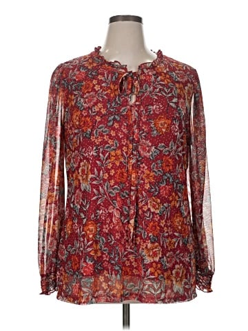 By Design Long Sleeve Blouse (view 1)