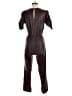 Aqua Metallic Brown Jumpsuit Size XS - photo 2