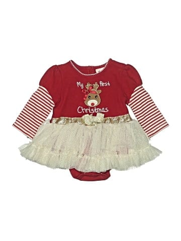 Little Lass Long Sleeve Onesie (view 1)