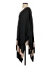 Vertical Design Black Poncho Size Sm - Med - photo 5