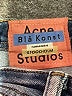 Blå Konst Acne Studios Solid Blue Jeans Size 29 waist - photo 7