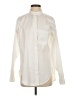 Ann Taylor Ivory Long Sleeve Button-Down Shirt Size XS - photo 1