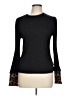 Shein 100% Polyester Black Long Sleeve Top Size 12 - photo 1