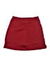 Ekouaer Solid Red Casual Skirt Size S - photo 1