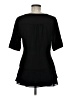 Mikarose 100% Nylon Black 3/4 Sleeve Top Size M - photo 2